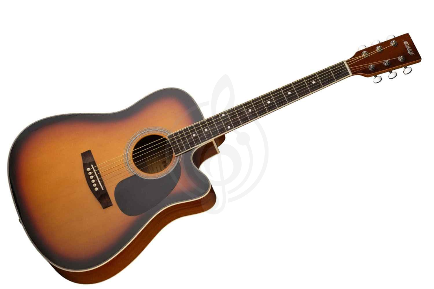 Акустическая гитара Homage LF-4121C-SB - Акустическая гитара, Homage LF-4121C-SB в магазине DominantaMusic - фото 1