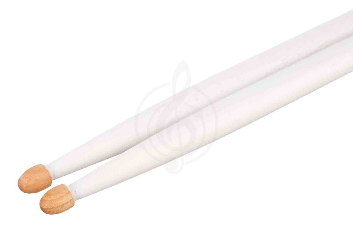 Палочки для барабанов HUN 10103004 Colored Series QI 5A WHITE - Барабанные палочки, орех гикори, белые,  10103004 в магазине DominantaMusic - фото 3