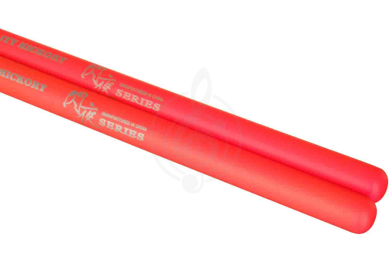 Палочки для барабанов HUN Fluorescent Series 5A - Барабанные палочки, оранжевые, орех гикори, HUN 10101003004 в магазине DominantaMusic - фото 5