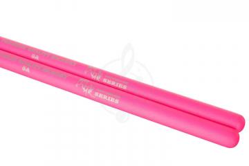 Палочки для барабанов HUN Fluorescent Series 5A - Барабанные палочки, розовые, орех гикори, HUN 10101003002 в магазине DominantaMusic - фото 5