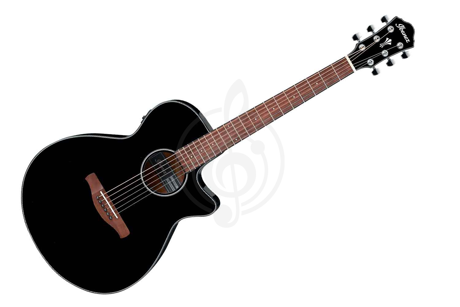 Электроакустическая гитара Электроакустические гитары Ibanez IBANEZ AEG50-BK -  Электроакустическая гитара AEG50-BK - фото 1