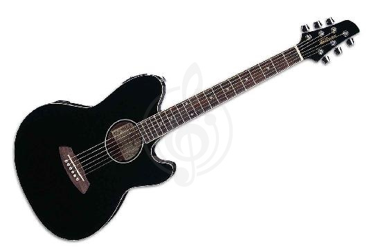 Изображение IBANEZ TCY10E-BK BLACK HIGH GLOSS - Электроакустическая гитара