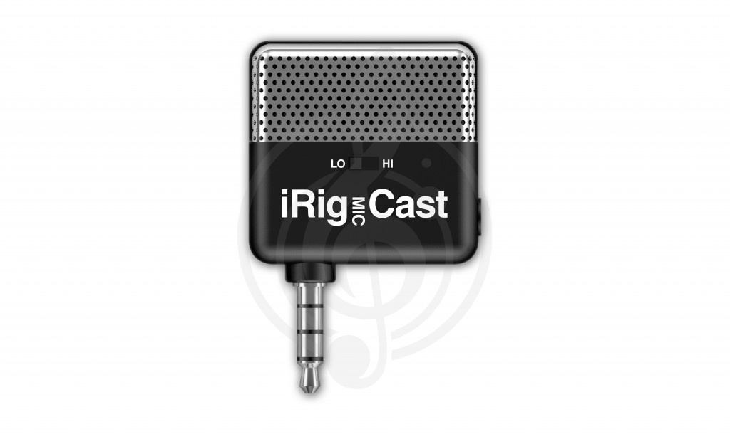Микрофон для смартфона IK Multimedia iRig-Mic-Cast - Микрофон для iOS/Android устройств, IK Multimedia iRig-Mic-Cast в магазине DominantaMusic - фото 1