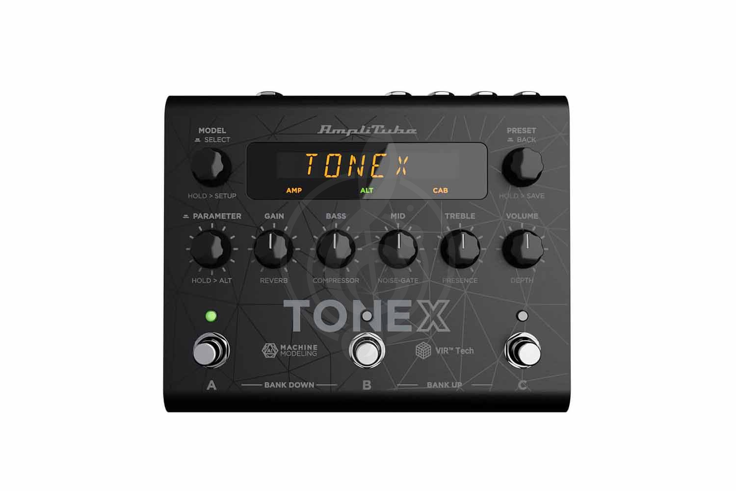 Педаль для электрогитар IK Multimedia TONEX-PEDAL XG-PEDAL-TONEX-IN - Педаль эффектов, IK Multimedia TONEX-PEDAL XG-PEDAL-TONEX-IN в магазине Доминанта мьюзик - фото 1