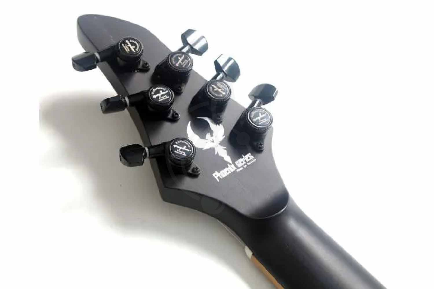 Электрогитара Superstrat Inspector Phoenix-6-TN-black - Электрогитара, Inspector Phoenix-6-TN-black в магазине Доминанта мьюзик - фото 2