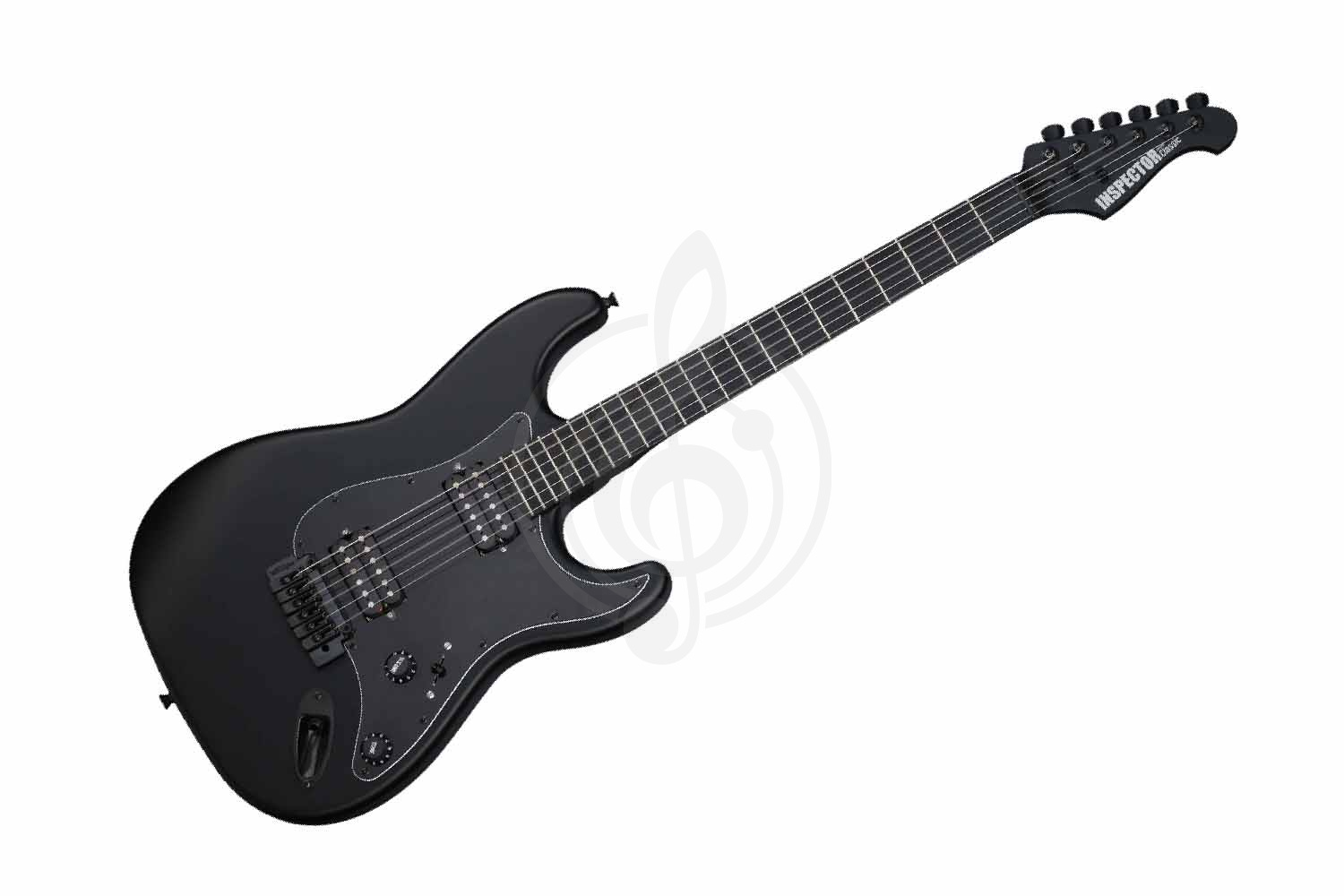 Электрогитара Stratocaster Inspector Strateg-Black-Matter - Электрогитара, Inspector Strateg-Black-Matter в магазине Доминанта мьюзик - фото 1