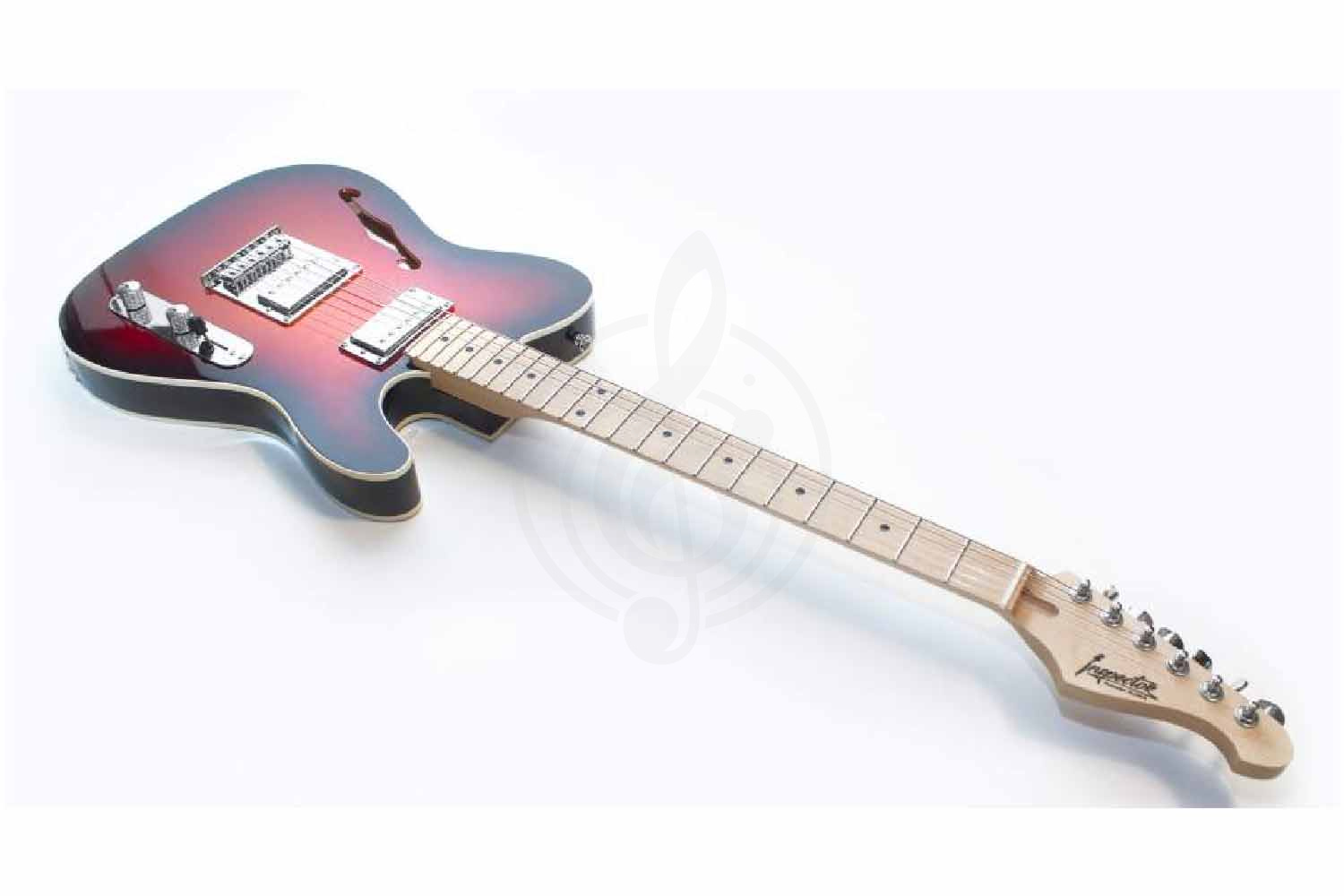 Электрогитара Telecaster Inspector TT-Semi-redburst - Электрогитара, Inspector TT-Semi-redburst в магазине Доминанта мьюзик - фото 5