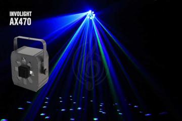 Дискотечный прибор (LED эффекты) Дискотечные приборы (LED эффекты) Involight Involight AX470 LED световой эффект, 4шт. Звуковая активация,DMX-512 AX470 - фото 5
