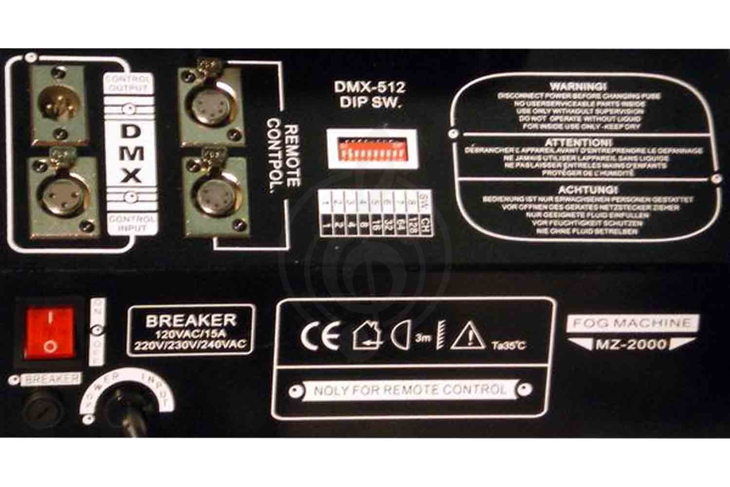 Дым-машина INVOLIGHT FM2000DMX - Генератор дыма, Involight FM2000DMX в магазине Доминанта мьюзик - фото 2