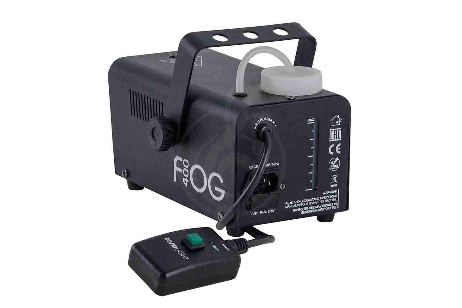 Дым-машина INVOLIGHT FOG400 - Ультракомпактный генератор дыма, Involight FOG400 в магазине Доминанта мьюзик - фото 2