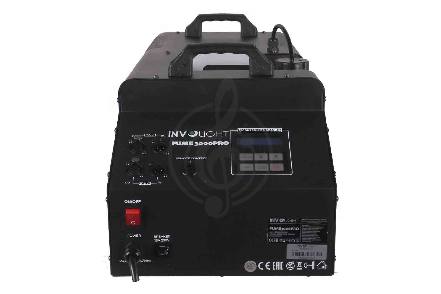 Дым-машина INVOLIGHT FUME3000PRO - Генератор дыма, Involight FUME3000PRO в магазине Доминанта мьюзик - фото 2