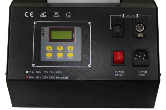 Генератор тумана INVOLIGHT HZ1500 - Генератор тумана, Involight HZ1500 в магазине Доминанта мьюзик - фото 2