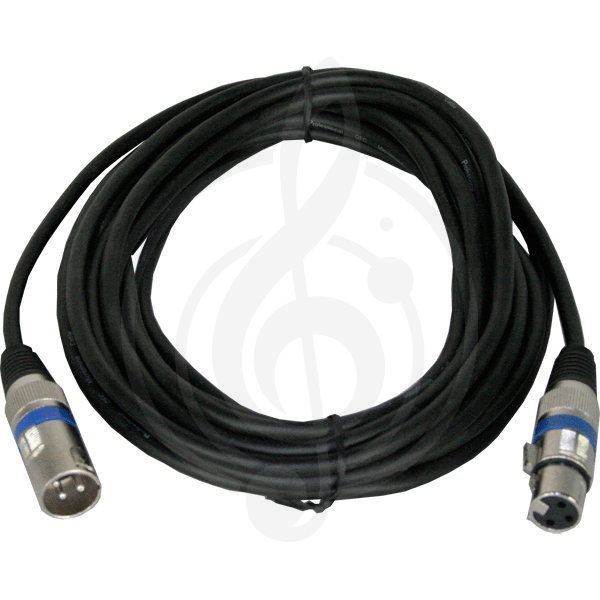 XLR-XLR микрофонный кабель XLR-XLR микрофонный кабель Invotone INVOTONE ACM1110-микрофонный кабель XLR, 10 м ACM1110 - фото 1