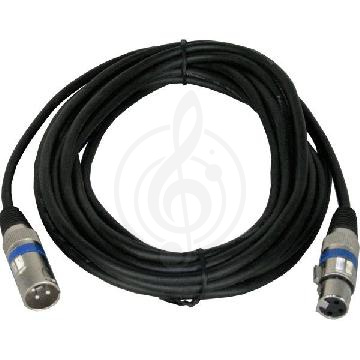 XLR-XLR микрофонный кабель XLR-XLR микрофонный кабель Invotone INVOTONE ACM1110-микрофонный кабель XLR, 10 м ACM1110 - фото 1