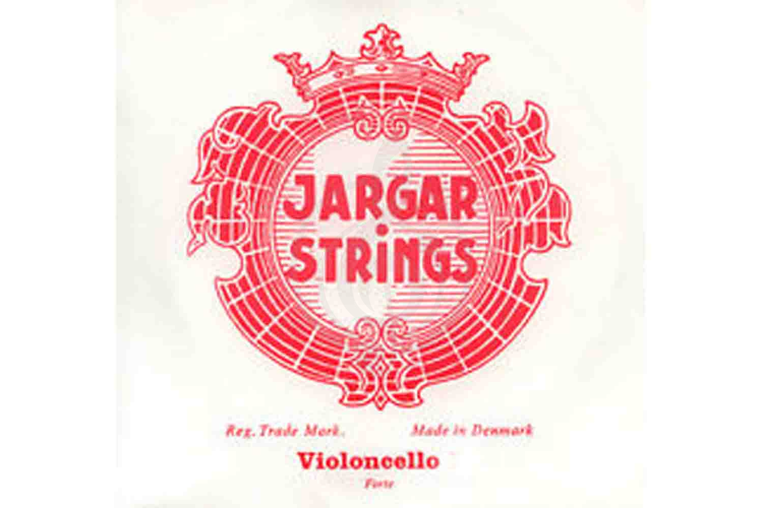 Струны для виолончели Jargar Strings Cello-Set-Red Classic - Комплект струн для виолончели 4/4, сильное натяжение, Jargar Strings Cello-Set-Red Classic в магазине DominantaMusic - фото 1