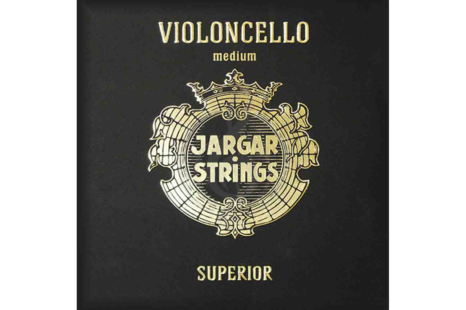 Струны для виолончели Jargar Strings Cello-Superior-Set - Комплект струн для виолончели 4/4, среднее натяжение,  Cello-Superior-Set в магазине DominantaMusic - фото 1