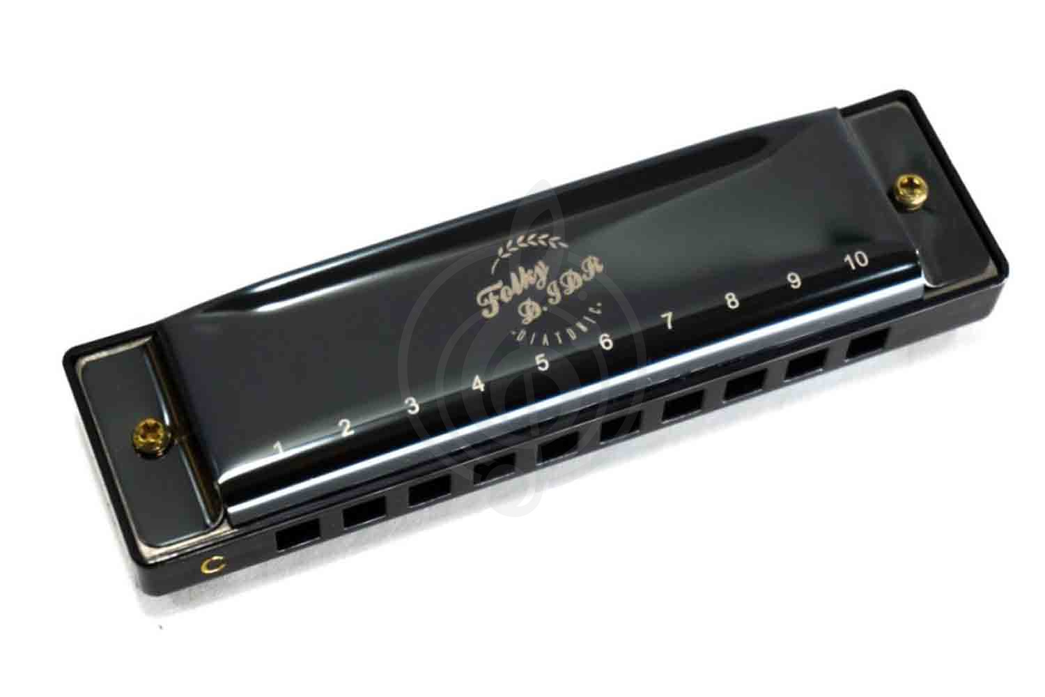 Диатоническая губная гармошка JDR H1005BK - Губная гармошка,  H1005BK в магазине DominantaMusic - фото 1