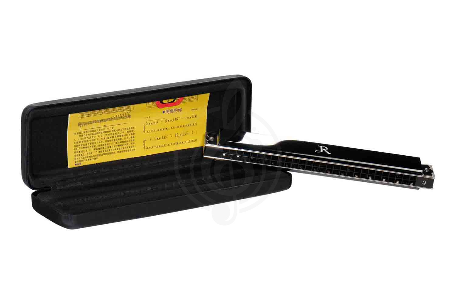 Диатоническая губная гармошка JDR H2801BK - Губная гармошка, JDR H2801BK в магазине DominantaMusic - фото 3