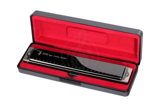 Диатоническая губная гармошка JDR HS2401BK - Губная гармошка, JDR HS2401BK в магазине Доминанта мьюзик - фото 5