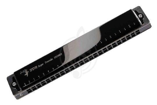 Диатоническая губная гармошка JDR HS2401BK - Губная гармошка, JDR HS2401BK в магазине Доминанта мьюзик - фото 1