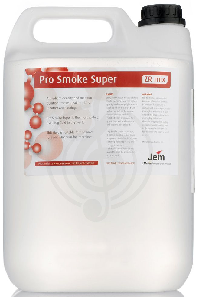 Жидкость для генератора дыма JEM Pro Smoke Super Fluid  Жидкость для дыма, JEM Pro Smoke Super Fluid в магазине DominantaMusic - фото 1