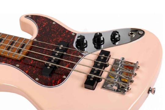 Бас-гитара JET JB-300 Travel PK - Бас-гитара уменьшенная, JET JB-300 Travel PK в магазине DominantaMusic - фото 2