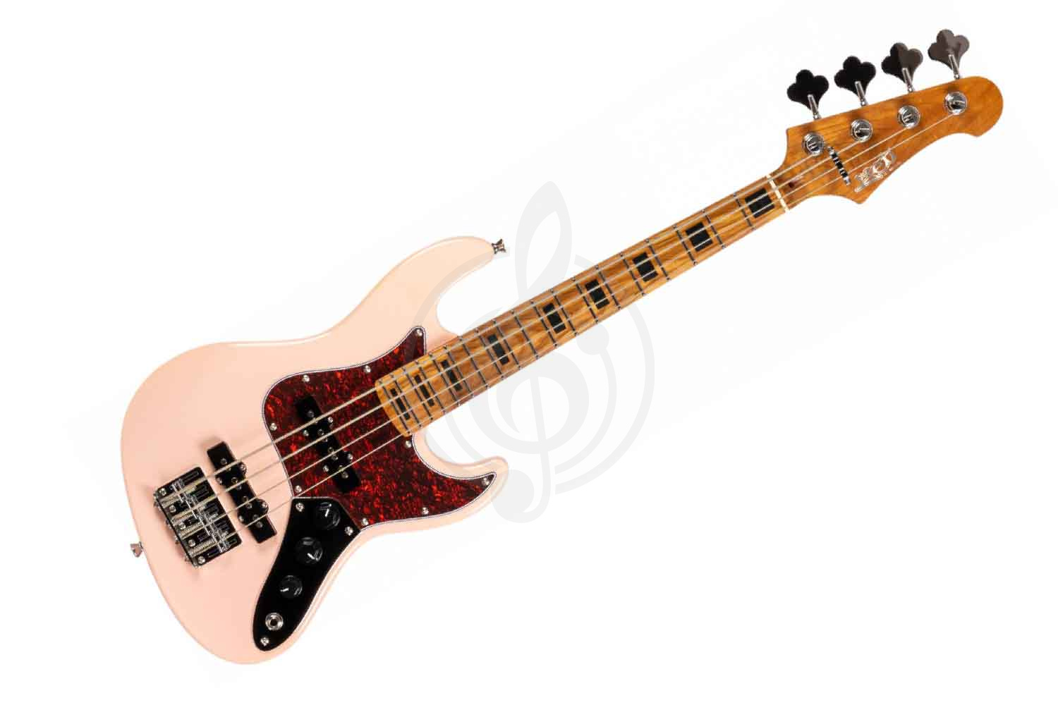 Бас-гитара JET JB-300 Travel PK - Бас-гитара уменьшенная, JET JB-300 Travel PK в магазине DominantaMusic - фото 1