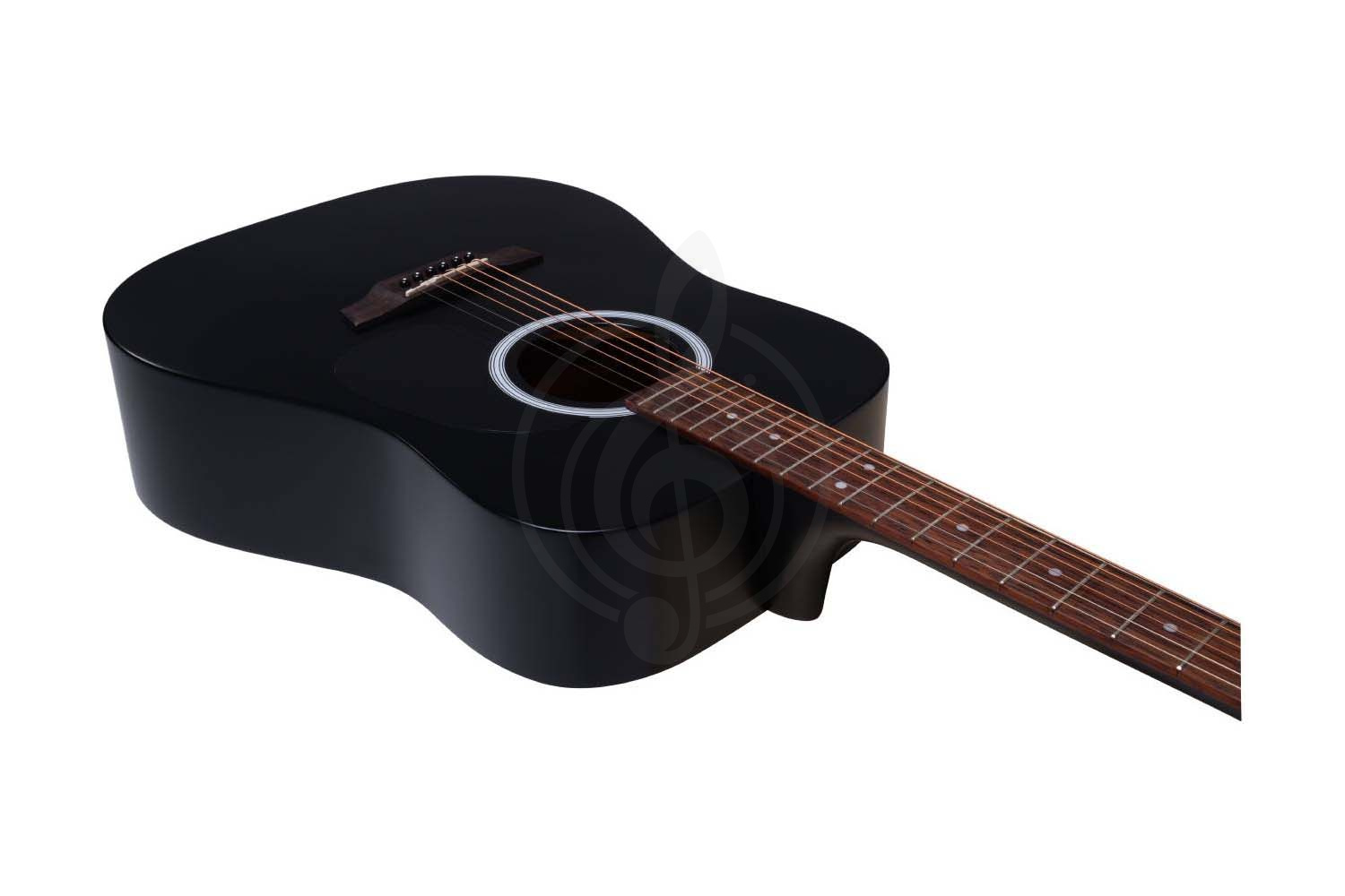 Акустическая гитара JET JD-255 BKS - Гитара акустическая, JET JD-255 BKS в магазине DominantaMusic - фото 2