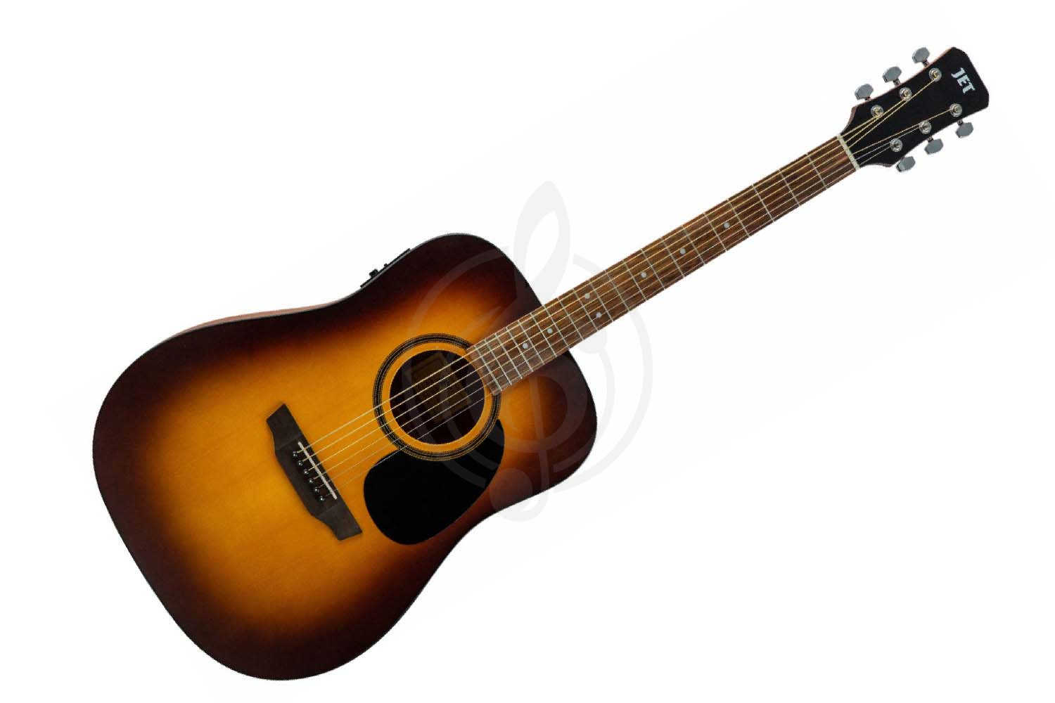 Электроакустическая гитара JET JDE-255 SSB - Гитара электроакустическая, JET JDE-255 SSB в магазине DominantaMusic - фото 1