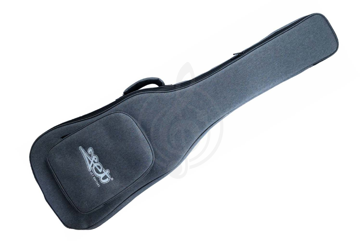 Чехол для бас-гитары JET JGB-30 GY - Чехол для бас-гитары, JET JGB-30 GY в магазине DominantaMusic - фото 1