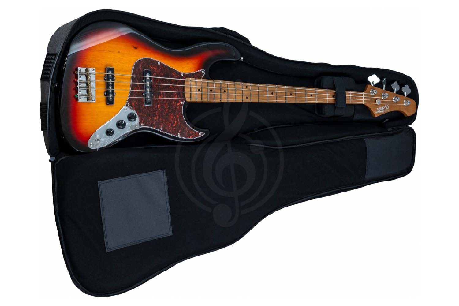 Чехол для бас-гитары JET JGB-30 GY - Чехол для бас-гитары, JET JGB-30 GY в магазине DominantaMusic - фото 8