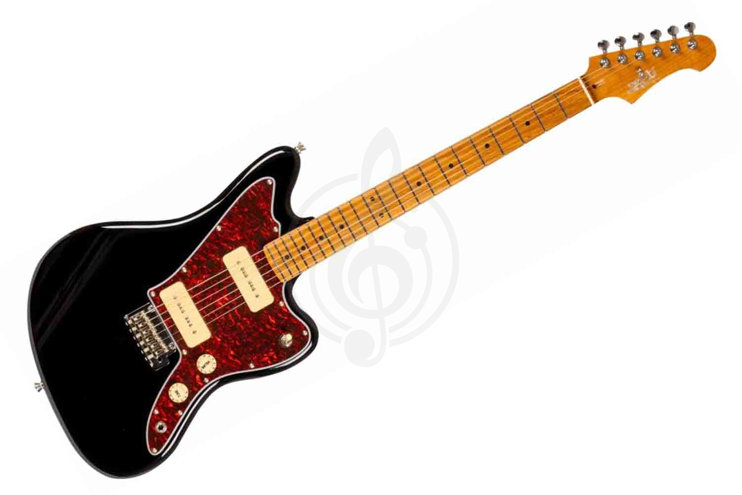  JET JJ-300 P90 BK - Электрогитара,  JJ-300 P90 BK в магазине DominantaMusic - фото 1