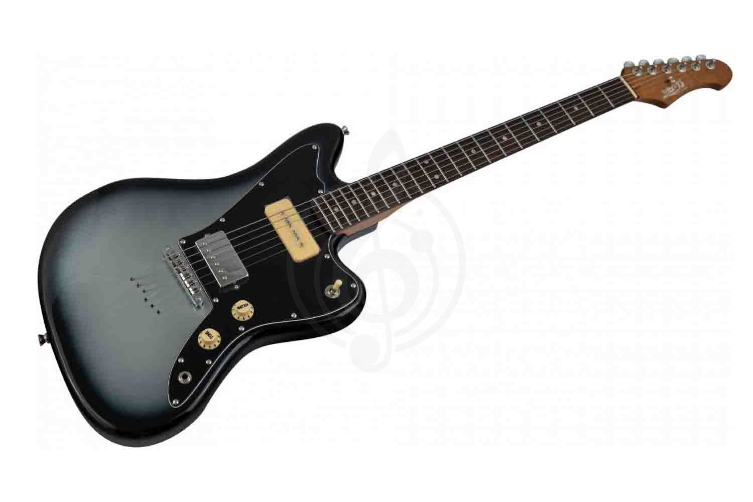  JET JJ-350 Baritone Moonburst - Электрогитара,  JJ-350 Baritone Moonburst в магазине DominantaMusic - фото 3