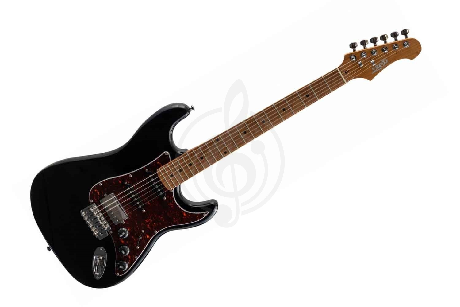 Электрогитара Stratocaster JET JS-250 BK - Электрогитара 6 струн,  JS-250 BK в магазине DominantaMusic - фото 1