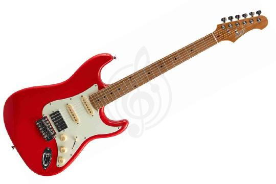 JET JS-250 RD - Электрогитара - фото 1 Электрогитара Stratocaster JET JS-250 RD - Электрогитара, JET JS-250 RD в магазине DominantaMusic - фото 1
