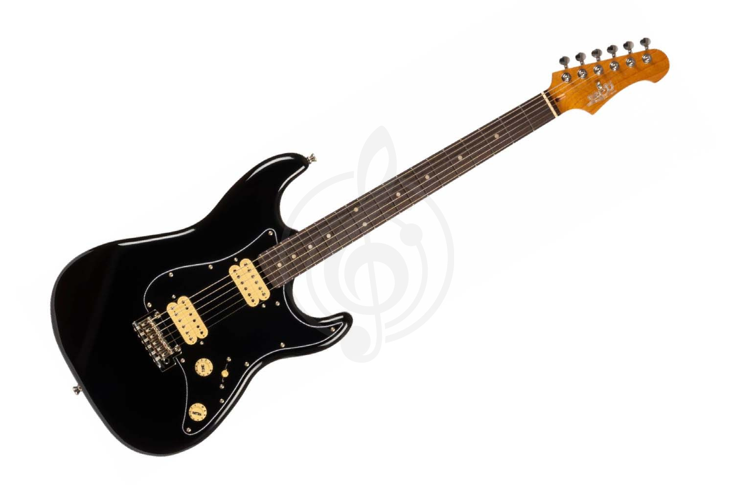 Электрогитара Stratocaster JET JS-400 BKR H - Электрогитара, JET JS-400 BKR H в магазине DominantaMusic - фото 1