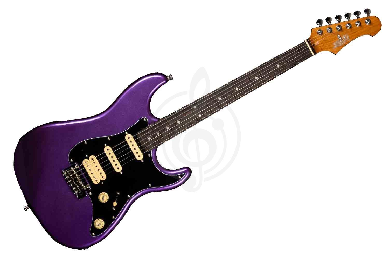 Электрогитара Stratocaster JET JS-400 PLM R - Электрогитара, JET JS-400 PLM R в магазине DominantaMusic - фото 1