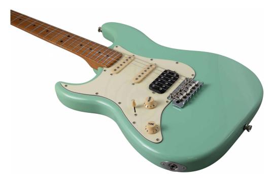 Электрогитара Stratocaster JET JS-400 SFG LH - Электрогитара для левшей, JET JS-400 SFG LH в магазине DominantaMusic - фото 5