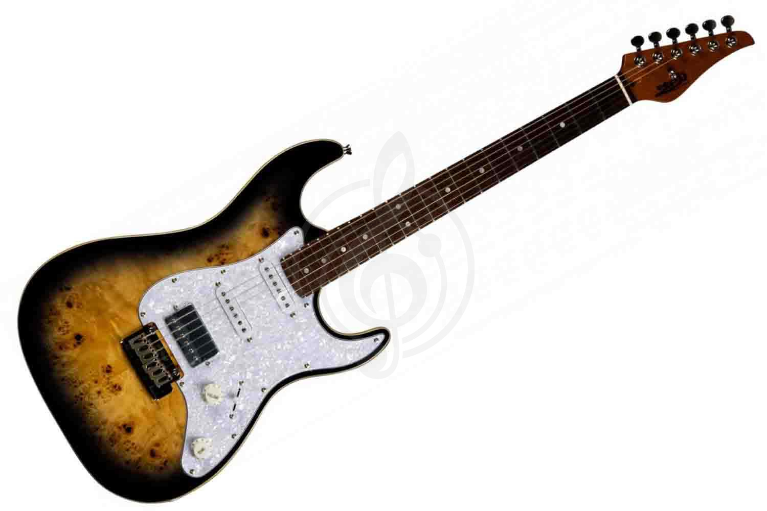 Электрогитара Stratocaster JET JS-450Q TBR - Электрогитара, JET JS-450Q TBR в магазине DominantaMusic - фото 1