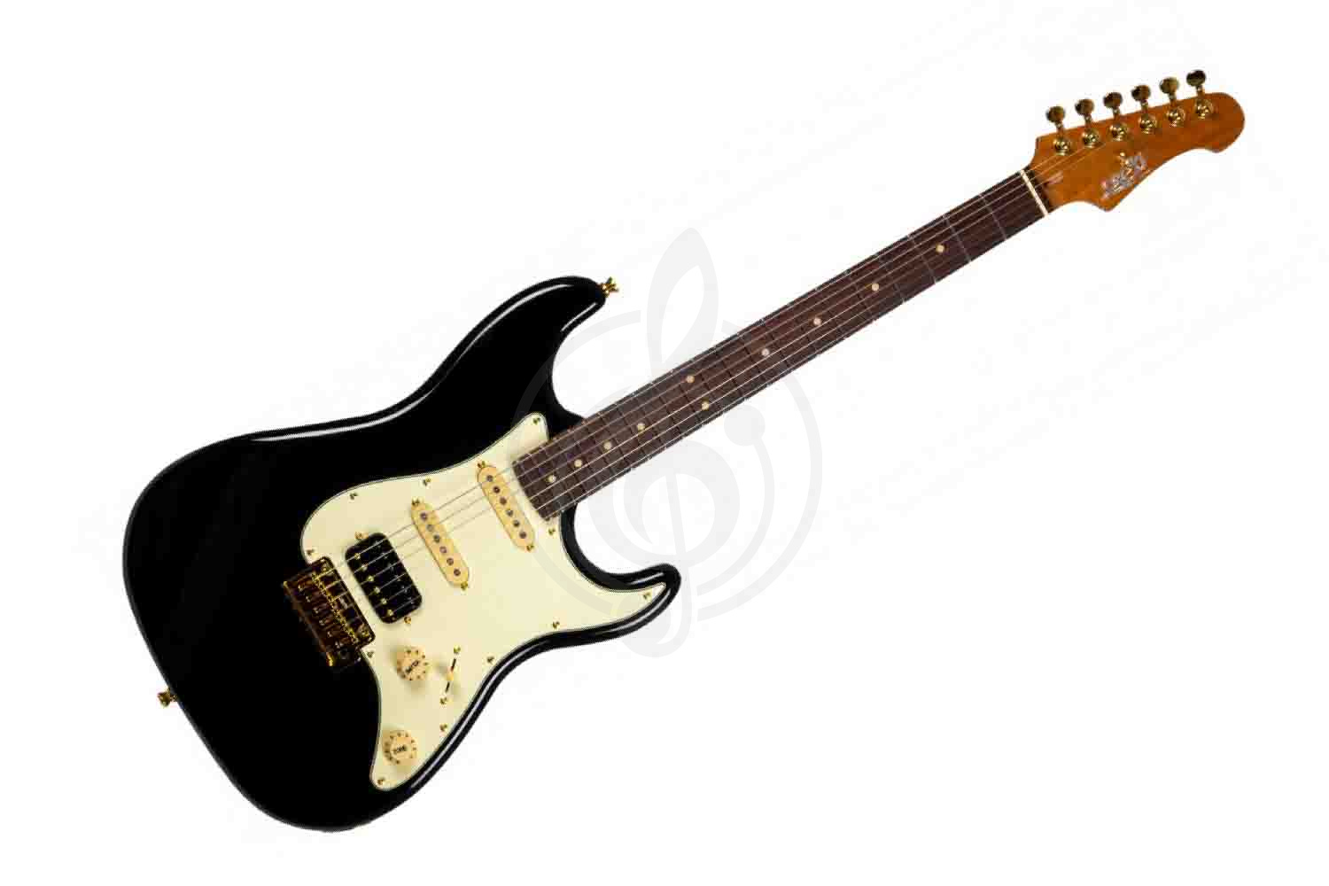 Электрогитара Stratocaster JET JS-480 BK G - Электрогитара,  JS-480 BK G в магазине DominantaMusic - фото 1