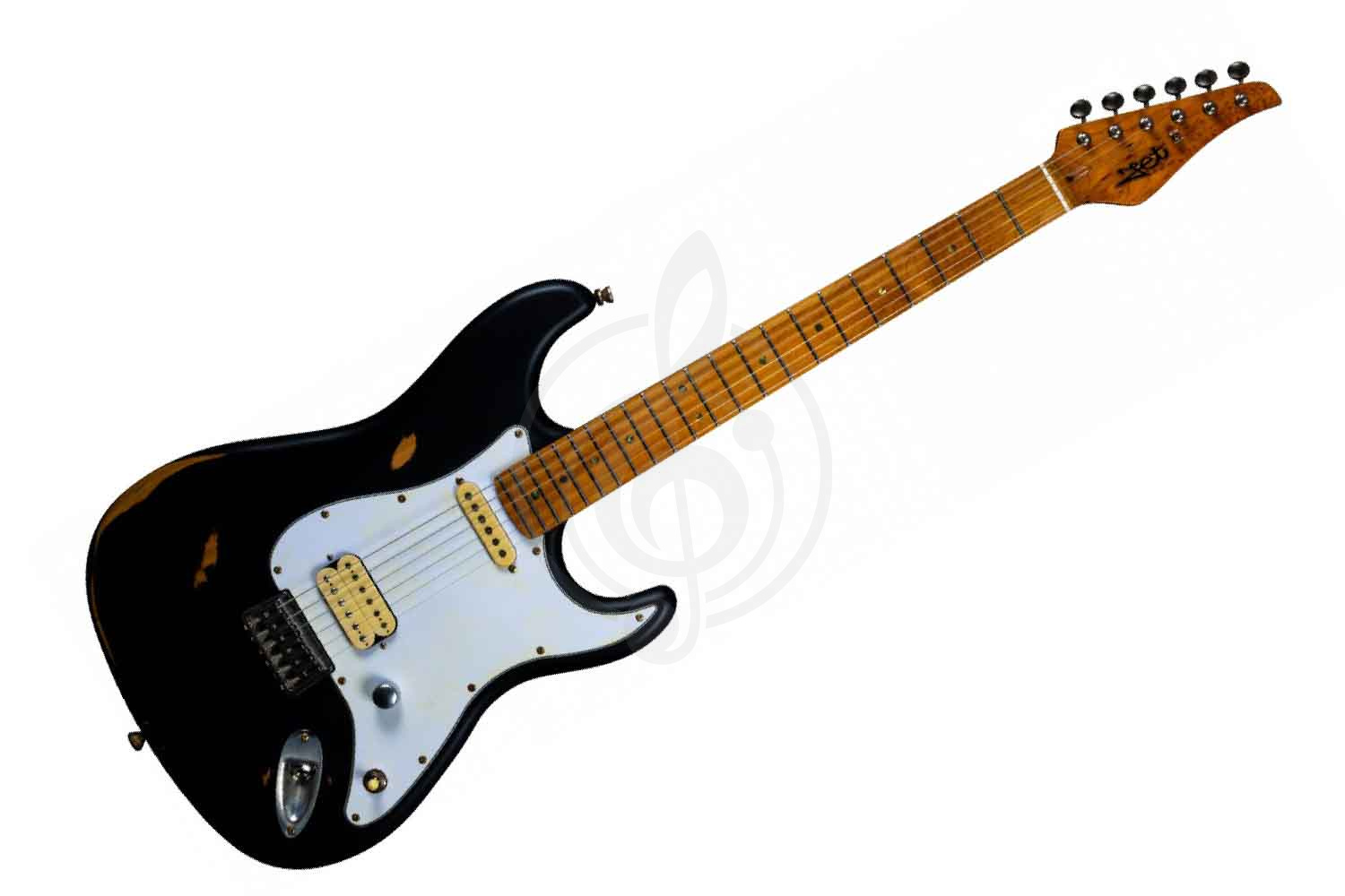 Электрогитара Stratocaster JET JS-800 Relic BK - Электрогитара, JET JS-800 Relic BK в магазине DominantaMusic - фото 1
