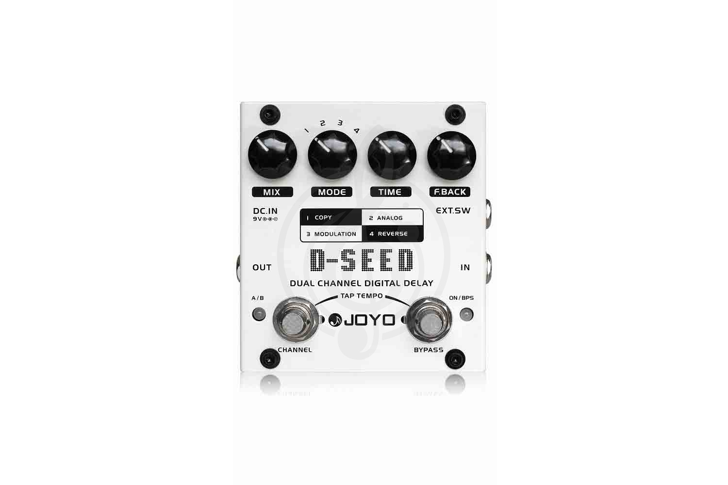 Педаль для электрогитар Joyo D-SEED-Joyo Delay - Педаль эффектов, JOYO D-SEED-Joyo в магазине Доминанта мьюзик - фото 1