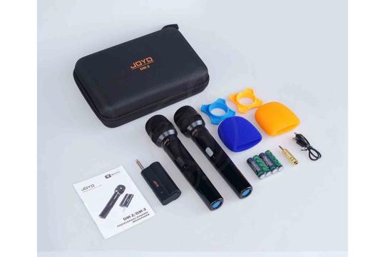 Радиосистема с ручным передатчиком Joyo DM-3-Joyo - Микрофон беспроводной, 2 передатчика, JOYO DM-3-Joyo в магазине Доминанта мьюзик - фото 2
