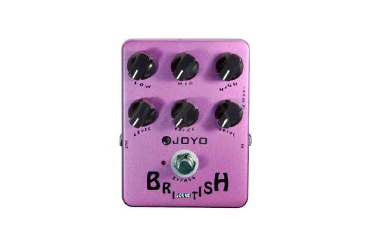 Педаль для электрогитар Joyo JF-16-British-Sound - Педаль эффектов, JOYO JF-16-British-Sound в магазине DominantaMusic - фото 1