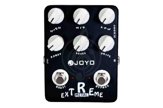 Педаль для электрогитар Joyo JF-17-Extreme-Metal - Педаль эффектов, JOYO JF-17-Extreme-Metal в магазине DominantaMusic - фото 1