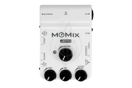 Звуковая карта Joyo Momix - Аудио-интерфейс - микшер, кабель USB Type-C, JOYO Momix в магазине DominantaMusic - фото 1