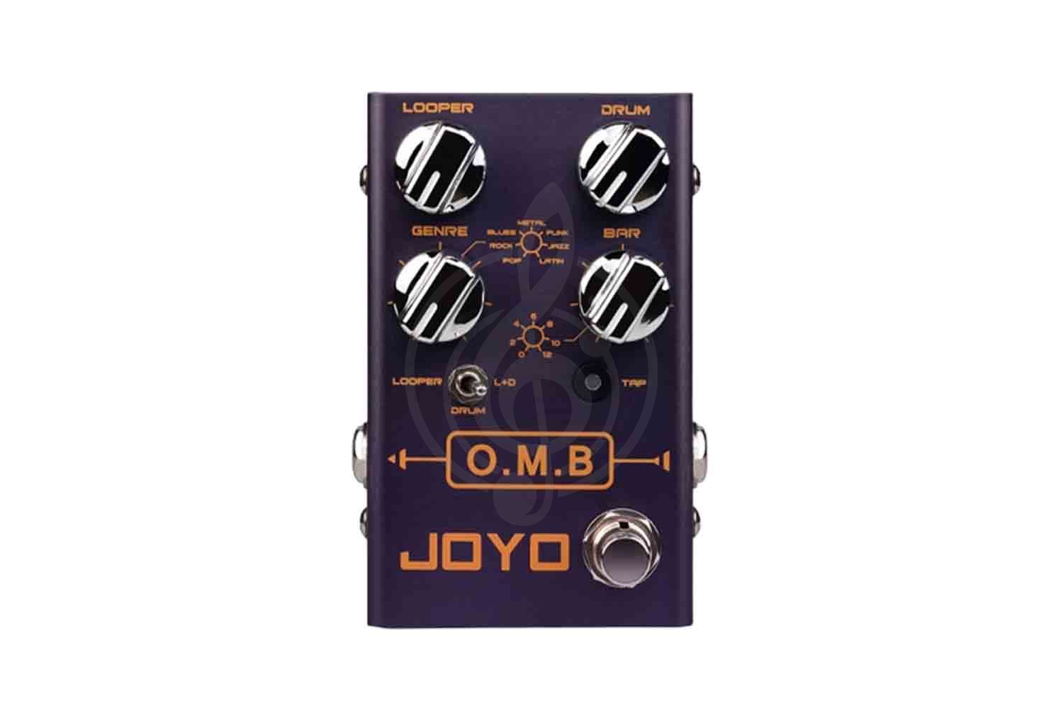 Драм-машина Joyo R-06-OMB-LOOP/DRUMMACHINE - Педаль Лупер/Драм-машина, JOYO R-06-OMB-LOOP/DRUMMACHINE в магазине DominantaMusic - фото 1