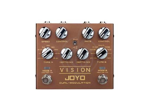 Педаль для электрогитар Joyo R-09-VISION-MODULATE - Педаль эффектов, JOYO R-09-VISION-MODULATE в магазине Доминанта мьюзик - фото 1