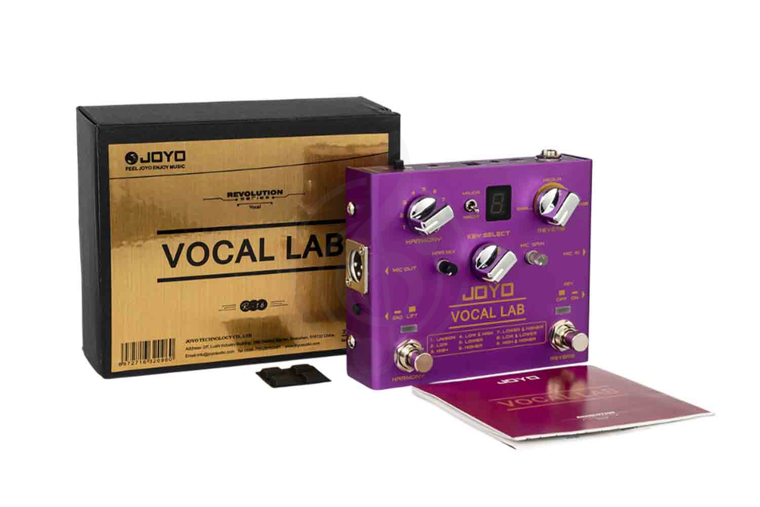 Вокальный процессор Joyo R-16 - Процессор эффектов,  R-16 в магазине DominantaMusic - фото 6
