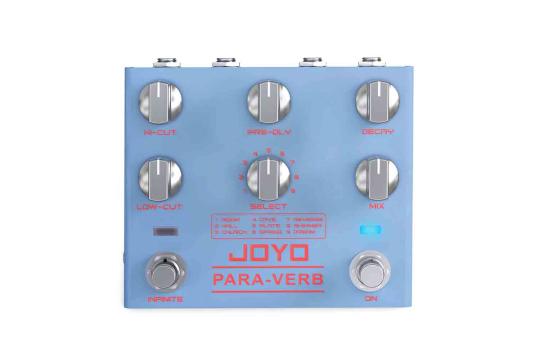 Педаль для электрогитар Joyo R-31 Para-Verb - Педаль эффектов, JOYO R-31 Para-Verb в магазине Доминанта мьюзик - фото 2